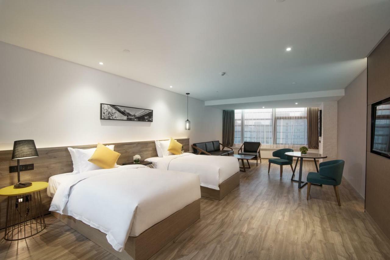 Auraya By Suning Nanjing Hexi Hotel Shangxinhe Ngoại thất bức ảnh